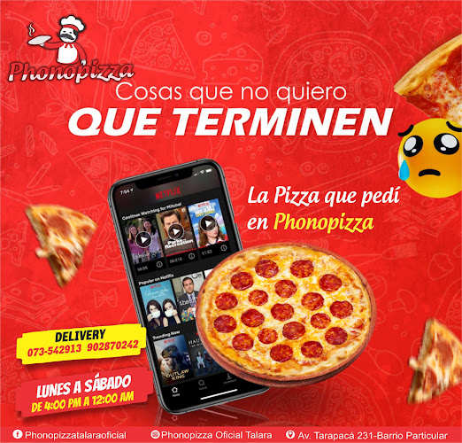 PHONOPIZZA Talara - Gastronomía y hostelería