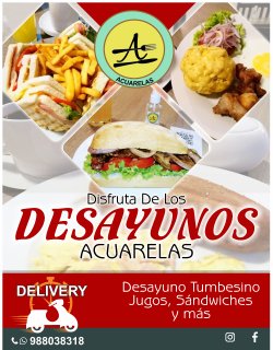 Acuarelas Café-Bar-Restaurant - Tumbes