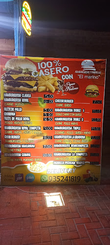 Hamburguesería y parrilas EL MARINO - Gastronomía y hostelería