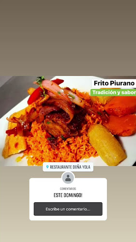 Opinii despre Restaurante Doña Yola în Piura - Gastronomía y hostelería