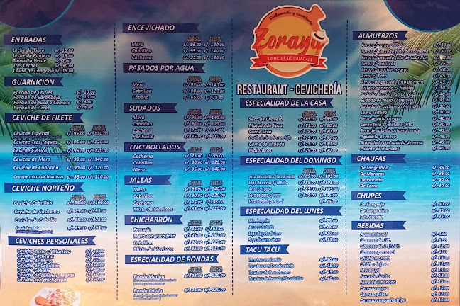 ZORAYA Restaurante & Cevicheria