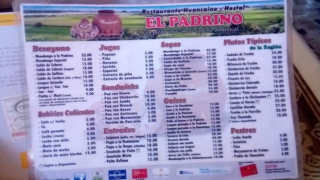 El Padrino Restaurante Tradicional Huancaino