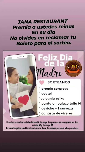 Opinii despre JANA RESTAURANTE & SERVICIOS în Paita - Gastronomía y hostelería
