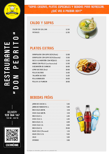 Opinii despre Restaurante "Don Pedrito" în Pisco - Gastronomía y hostelería