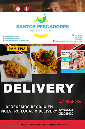 Opinii despre Santos Pescadores în Lima - Gastronomía y hostelería