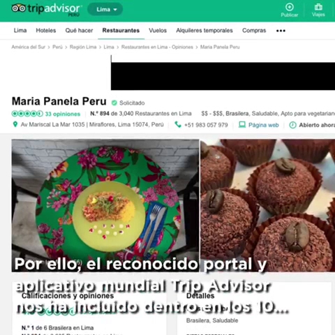 Opinii despre CANTUÁ de Maria Panela în Miraflores - Gastronomía y hostelería