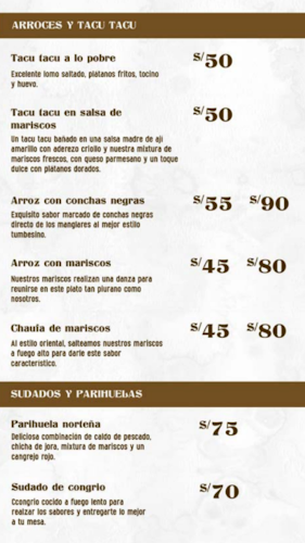 Opinii despre Utaja Restaurante Piura în Piura - Gastronomía y hostelería