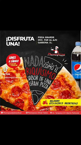 Opinii despre PHONOPIZZA Talara în Talara - Gastronomía y hostelería