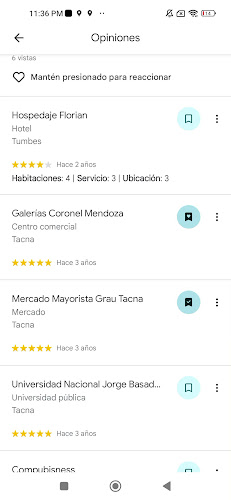 Opinii despre PISCINAS AZUL AZUL în Tacna - Gastronomía y hostelería