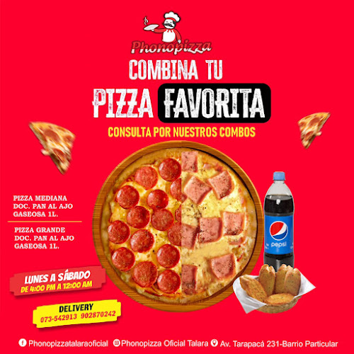 PHONOPIZZA Talara - Gastronomía y hostelería