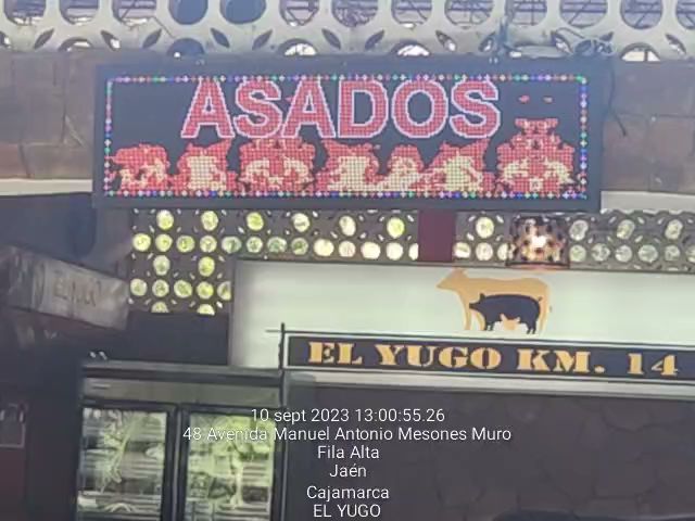 Recreo Campestre y Asados de carnes "El Yugo". - Gastronomía y hostelería