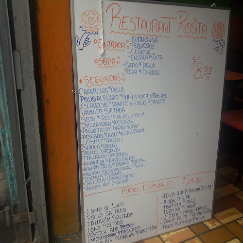 En El Restaurant Rosita