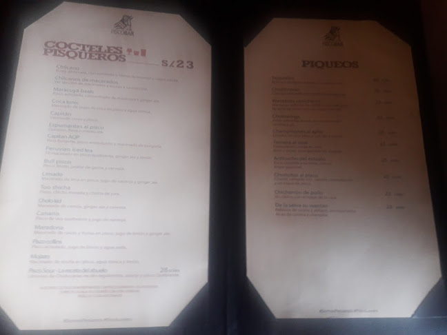 Opinii despre PiscoBar în Lima - Gastronomía y hostelería