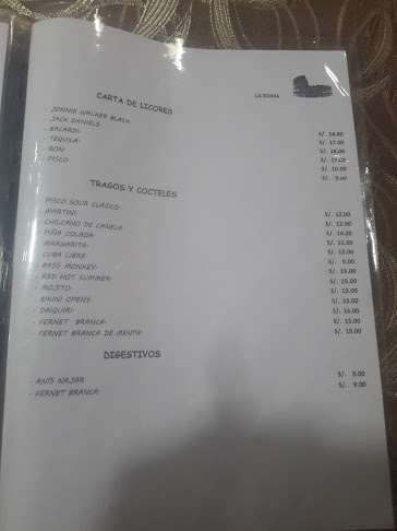 Opinii despre PIZZERIA & RISTORANTE LA ROMA în Arequipa - Gastronomía y hostelería