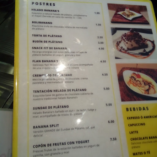 Opinii despre Banana's Crunch în Arequipa - Gastronomía y hostelería