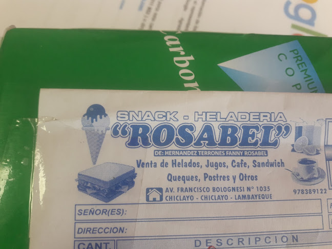 Snack Heladeria Rosabel - Gastronomía y hostelería