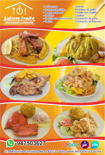 Opinii despre SABORES IRMITA în Pucallpa - Gastronomía y hostelería