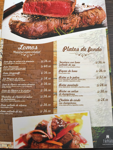 Restaurant Machupicchu - Espinar