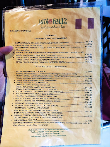 Restaurant Bistro Bar Indio Feliz