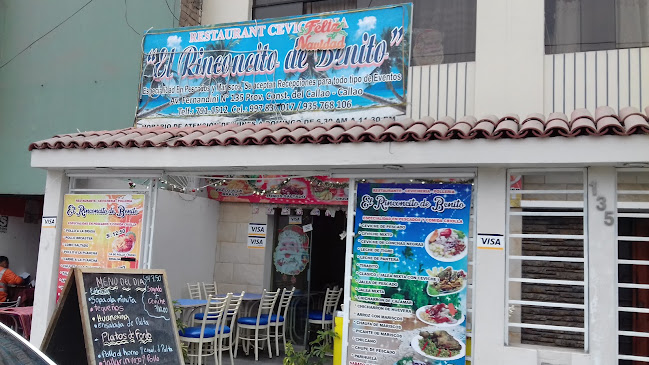 Opinii despre RESTAURANT CEVICHERIA El Rinconcito De Benito în Callao - Gastronomía y hostelería