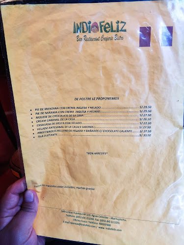 Comentarii opinii despre Restaurant Bistro Bar Indio Feliz