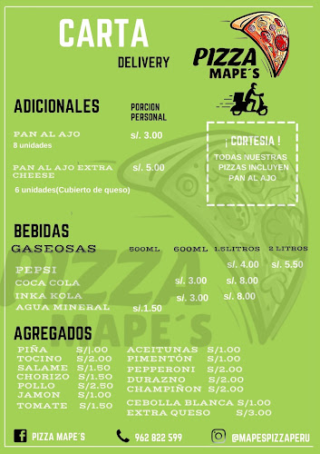 Pizza Mape's - Trujillo