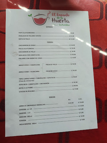 Opinii despre El Encanto de la Huerta în Ica - Gastronomía y hostelería