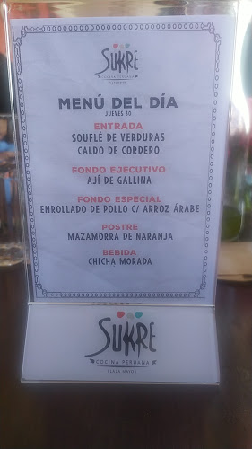 Opinii despre Restaurante Sukre Ayacucho în Ayacucho - Gastronomía y hostelería