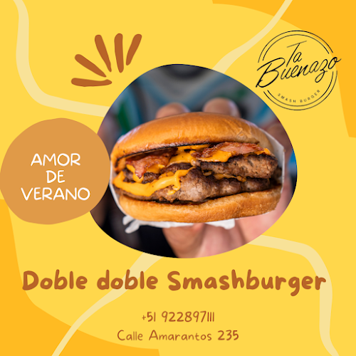 Ta Buenazo Smash Burger - Chiclayo