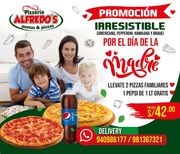 Alfredo's pastas & pizzas - Mi Perú
