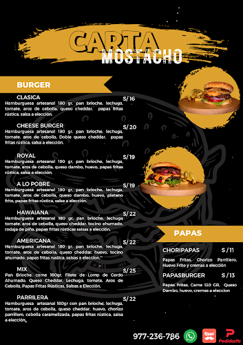 Opinii despre Mostacho Burger Grill în Los Olivos - Gastronomía y hostelería
