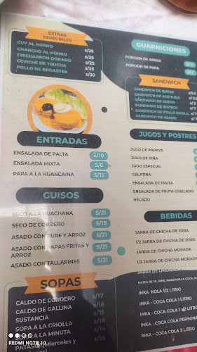 Restaurante El Paraíso - Jauja