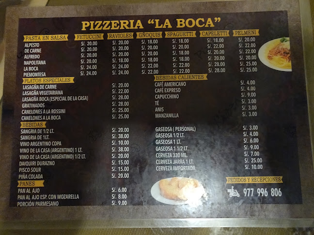 La Boca Pizzeria Trataria