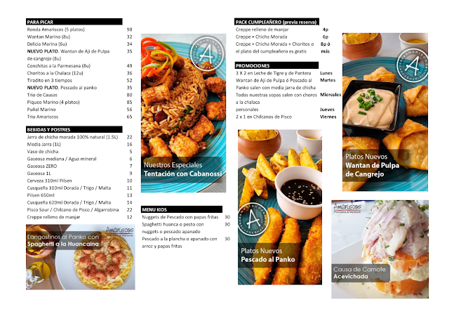Opinii despre Amariscos în San Isidro - Gastronomía y hostelería