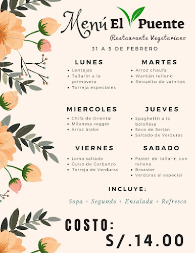 Restaurante Vegetariano El Puente