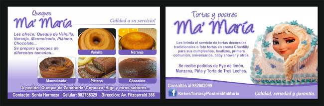 Kekes y Tortas Tentaciones