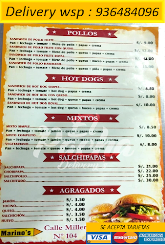 Sandwiches Marinos - Gastronomía y hostelería