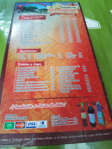 PICANTERIA EL RINCONCITO CATAQUENSE - Gastronomía y hostelería