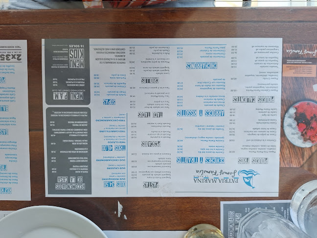 Comentarii opinii despre Restaurante Patria Marina La Punta