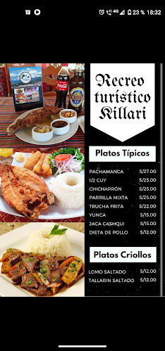 Opinii despre Recreo Turístico Killari în Huaraz - Gastronomía y hostelería
