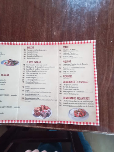 Opinii despre Picanteria La Cau Cau în Sachaca - Gastronomía y hostelería