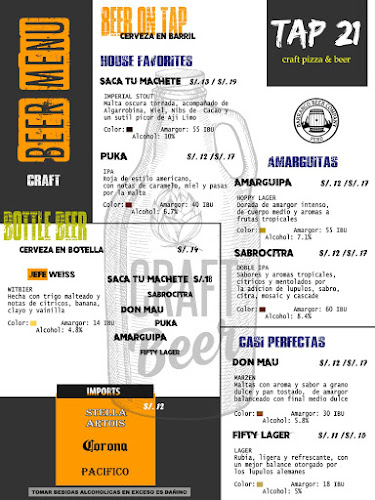 TAP 21 Craft Pizza & Beer