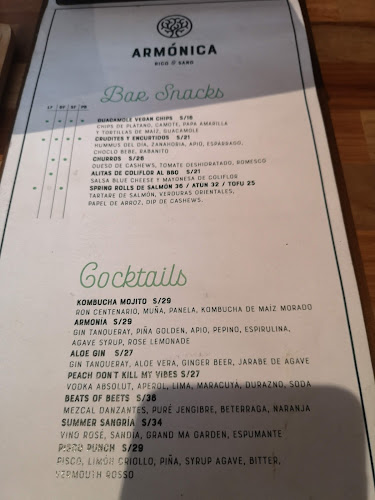 Comentarii opinii despre ARMÓNICA