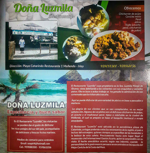 Restaurante Luzmila - Gastronomía y hostelería