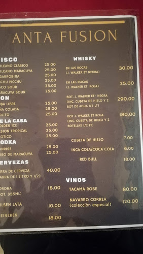 Anta Fusión - Pueblo Libre