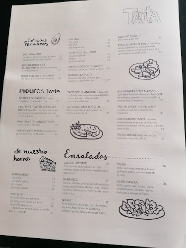 Opinii despre Tanta în Jesús María - Gastronomía y hostelería