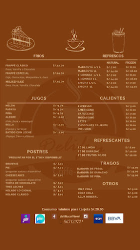 Opinii despre Delifiu Caffé-Rest în Lambayeque - Gastronomía y hostelería