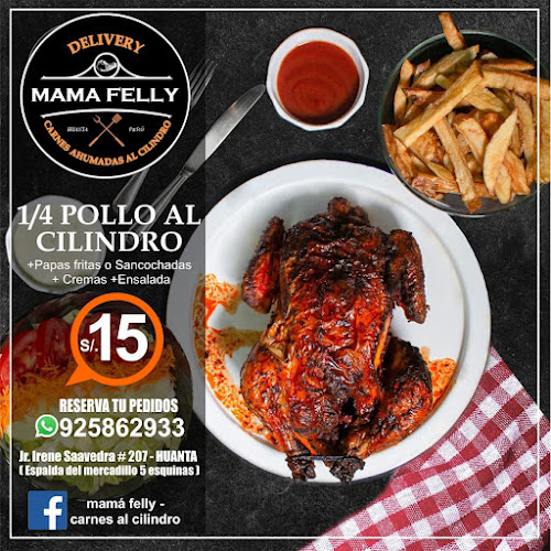 Opinii despre Mama Felly - Cilindro & Caja China în Huanta - Gastronomía y hostelería