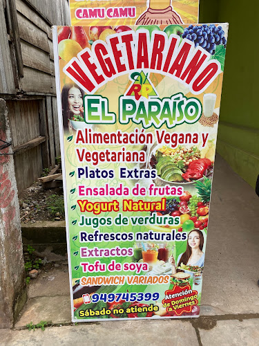 RESTAURANT VEGETARIANO EL PARAISO - Pucallpa