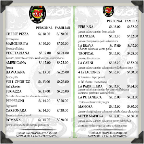 Opinii despre Pizzeria The Mafia în Cajamarca - Gastronomía y hostelería